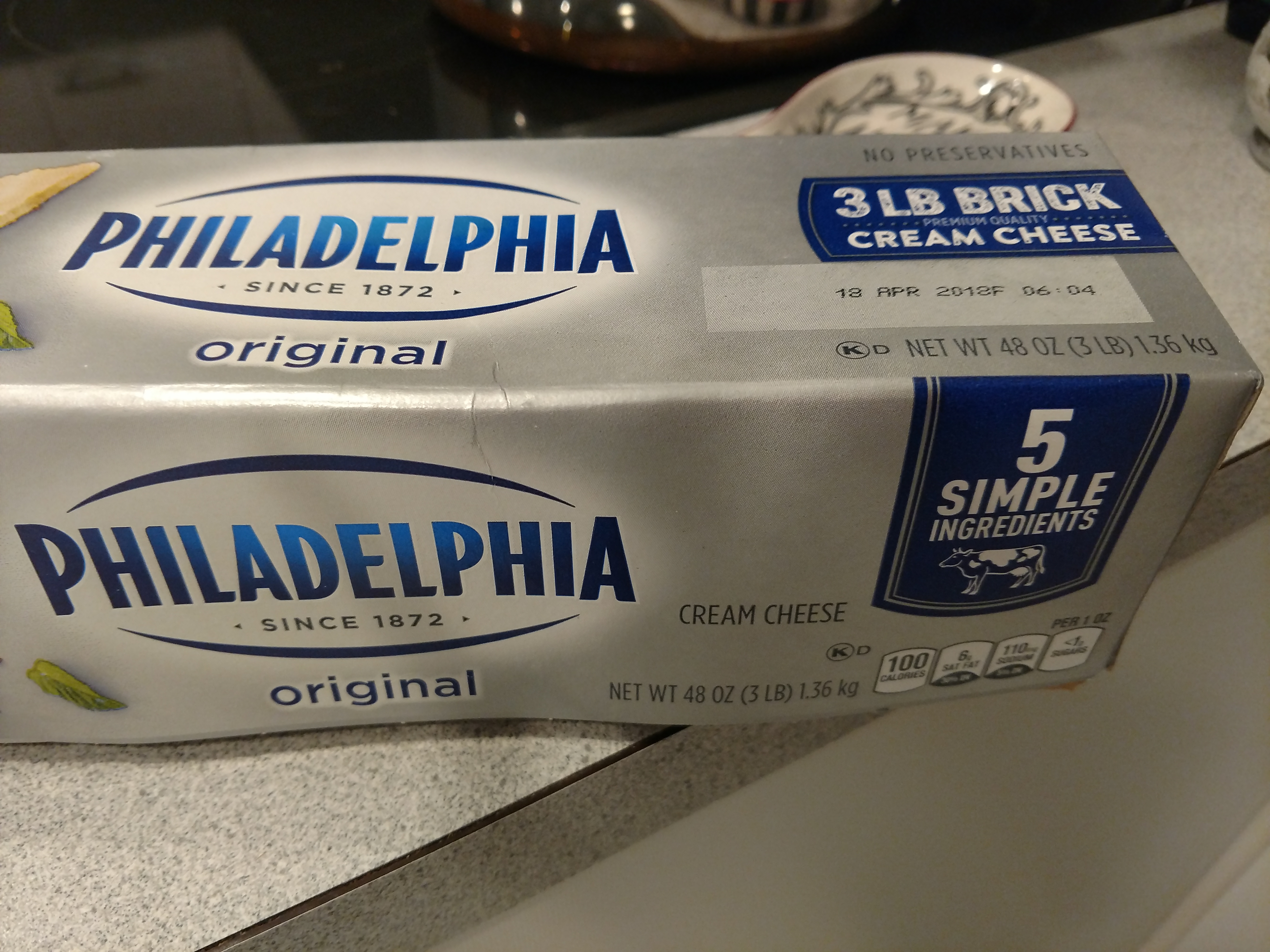 Costco Sized Philly Cream Cheese help! Baking, Sweets Hungry Onion